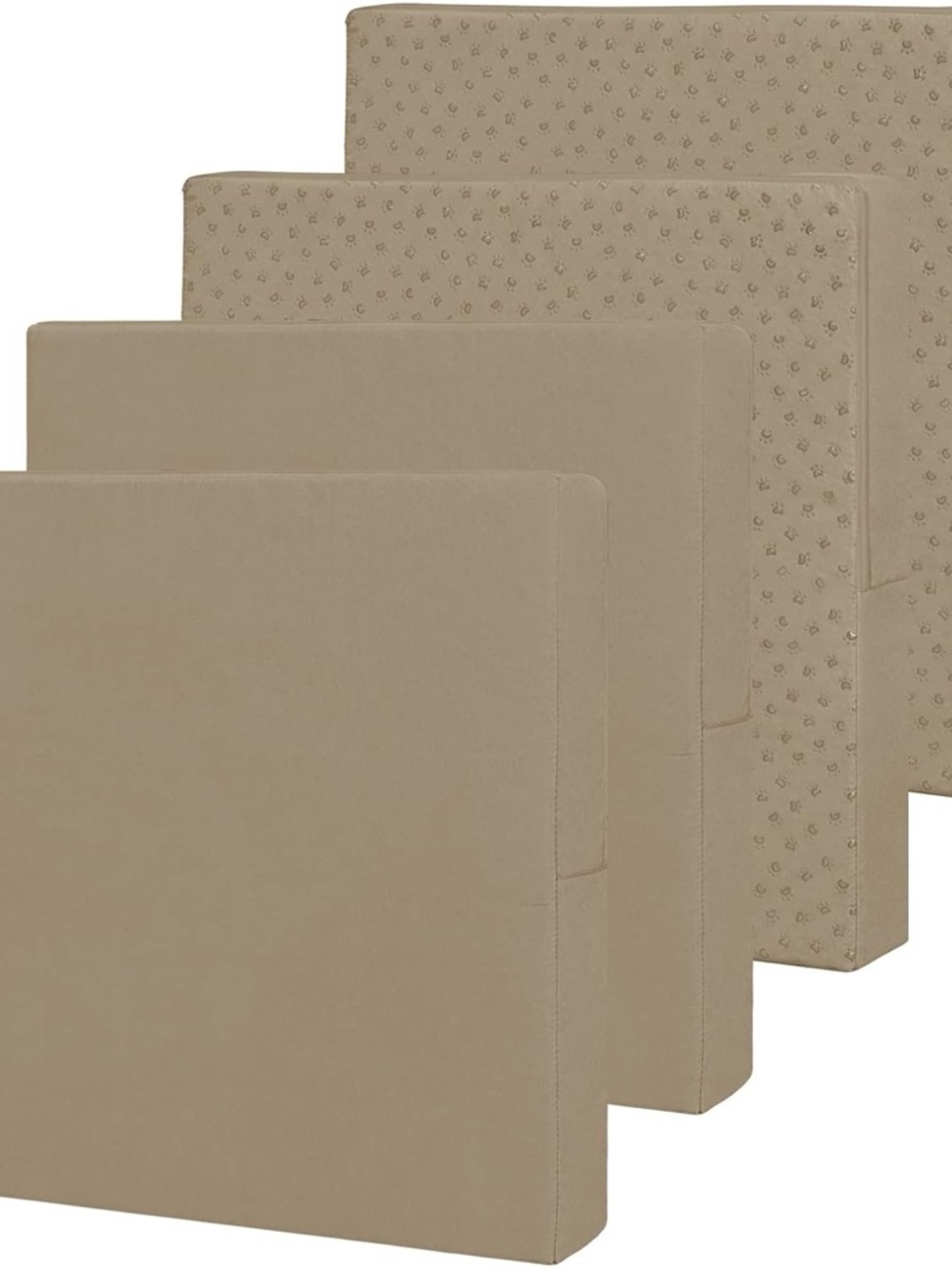 Patio Cushion Covers - Set of 4 (seats and backs) - Camel color